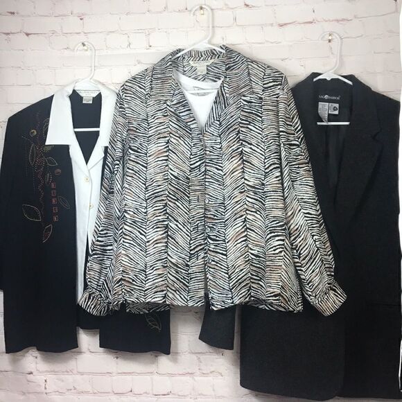 12P- Allison Daley 4Pc. Set career jackets… - Picture 1 of 15